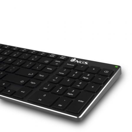 Ngs Fortune-BT Teclado inalámbrico Bluetooth Gris Ngs Fortune-BT Teclado inalámbrico Bluetooth Gris